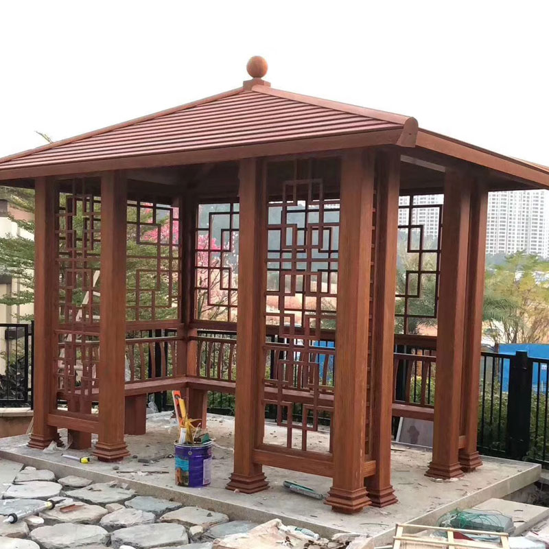 Gazebo Bilik Matahari Moden Patio Gaya Cina