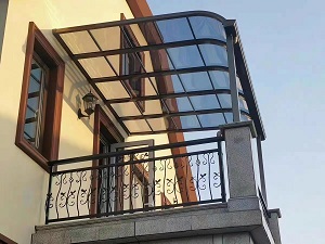 Kanopi Patio Aluminium Polikarbonat Luaran