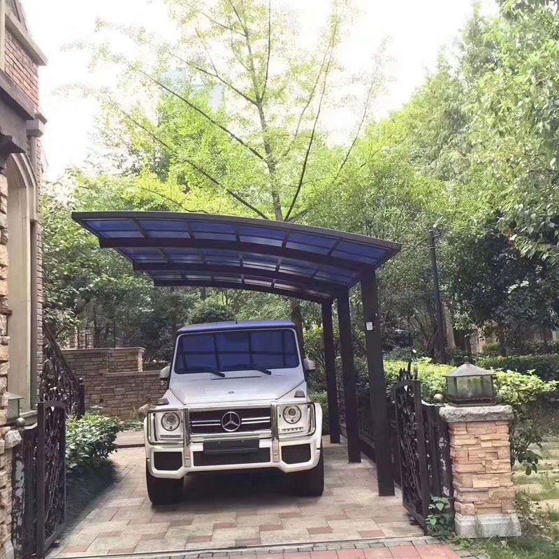 Carport Aluminium Terpasang Putih